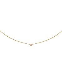 Cartier - Extra-Small And Diamond D'Amour Necklace - Lyst