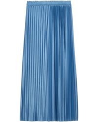 MAX&Co. - Jersey Pleated Maxi Skirt - Lyst