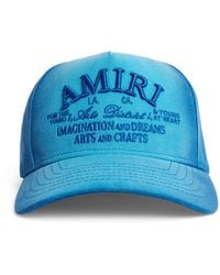 Amiri - Cotton District Logo Baseball Cap - Lyst