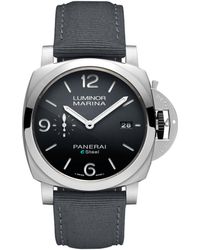 Panerai - Stainless Steel Luminor Marina Watch 44mm - Lyst