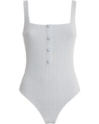 Devon Windsor - Herringbone Layla Swimsuit - Lyst