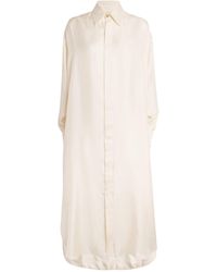 LeKasha - Silk Ouzoud Shirt Dress - Lyst