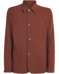 Paul Smith - Wool Overshirt - Lyst