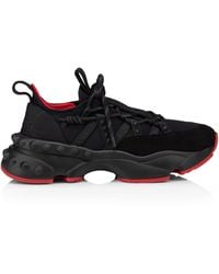 Christian Louboutin - Trailnrun Donna Leather Running Sneakers - Lyst