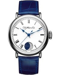 H. Moser & Cie. - White Gold Heritage Moon Watch 42mm - Lyst
