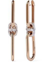 Annoushka - And Diamond Knuckle Dust Double Hoop Earrings - Lyst