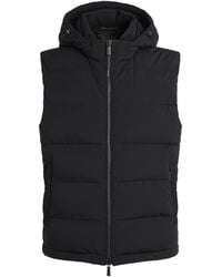 Moorer - Quilted Hooded Gilet - Lyst
