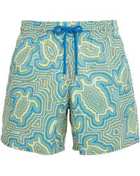 Vilebrequin - Turtle Print Mahina Swim Shorts - Lyst