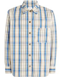 A.P.C. - Cotton Check Overshirt - Lyst