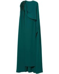Marina Rinaldi - X Tony Ward Embellished Gown With Cape - Lyst
