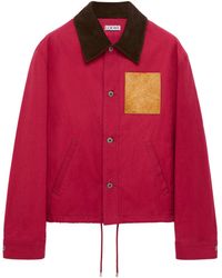 Loewe - Cotton Workwear Jacket - Lyst