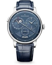 Jaeger-lecoultre - Stainless Steel Duometre Quantieme Lunaire Watch - Lyst