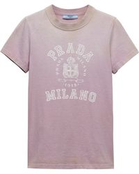 Prada - T-Shirt - Lyst