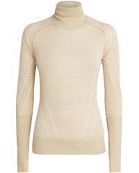 JOSEPH - Metallic Lurex Leblanc Sweater - Lyst