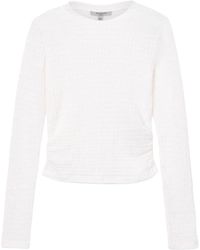 AllSaints - Cotton-Blend West Top - Lyst