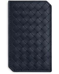 Bottega Veneta - Leather Intrecciato Card Holder - Lyst