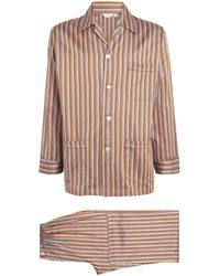 Derek Rose - Cotton Stripe Wellington Pyjama Set - Lyst