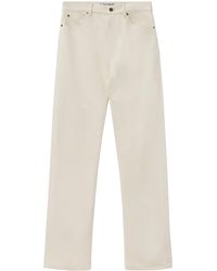 Loewe - Mid-Rise Straight Jeans - Lyst