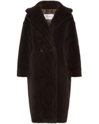 Max Mara - Alpaca-Wool-Silk Teddy Bear Icon Coat - Lyst