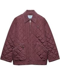 Prada - Re-Nylon Quilted Jacket - Lyst