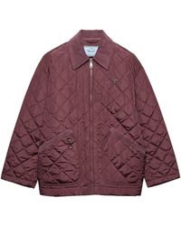 Prada - Re-Nylon Quilted Jacket - Lyst