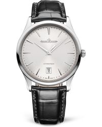 Jaeger-lecoultre - Stainless Steel Master Ultra Thin Date Watch 39mm - Lyst