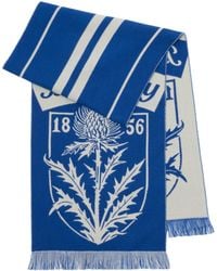Burberry - Wool Thistle Shield Scarf - Lyst