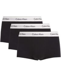 Calvin Klein - Stretch-Cotton Low Rise Icon Boxer Briefs - Lyst