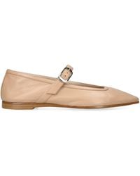 Le Monde Beryl - Leather Mary Jane Ballet Flats - Lyst