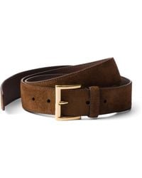 Prada - Suede Belt - Lyst
