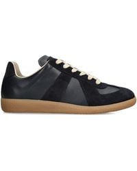 Maison Margiela - Leather-Suede Replica Sneakers - Lyst