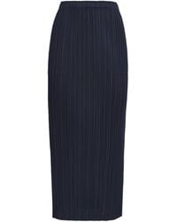 Pleats Please Issey Miyake - New Colorful Basics 4 Midi Skirt - Lyst