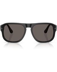 Persol - Acetate Jean Rectangle Sunglasses - Lyst
