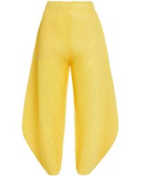 Pleats Please Issey Miyake - Thicker Bottoms 1 Trousers - Lyst