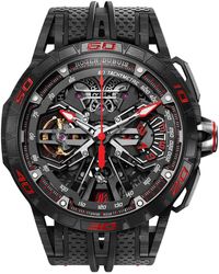 Roger Dubuis - Carbon Excalibur Spider Flyback Chronograph Watch - Lyst