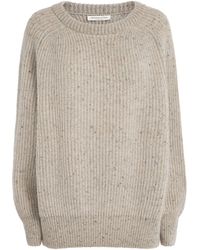 Johnstons of Elgin - Donegal Cashmere Ribbed Norah Sweater - Lyst