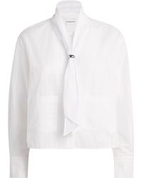 Claudie Pierlot - Cotton Stripe Shirt - Lyst