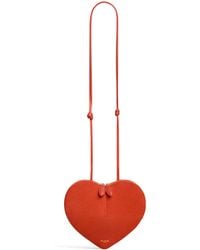 Alaïa - Mini Suede Le Coeur Shoulder Bag - Lyst