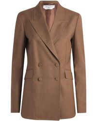 Gabriela Hearst - Virgin Wool Angela Blazer - Lyst