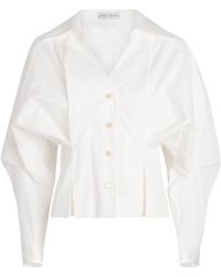 Palmer//Harding - Cotton Honesty Opens Shirt - Lyst