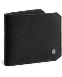 Harrods - Saffiano Leather Bifold Wallet - Lyst