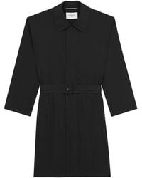Saint Laurent - Water-Repellent Trench Coat - Lyst