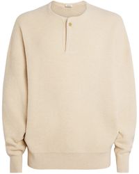 Fear Of God - Virgin Wool Henley Sweater - Lyst