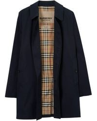 Burberry - Short Camden Heritage Car Coat - Lyst