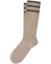 Brunello Cucinelli - Cashmere-Blend Sparkling Socks - Lyst