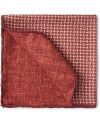Brunello Cucinelli - Silk Weave Pocket Square - Lyst