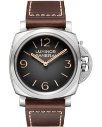 Panerai - Stainless Steel Luminor Tre Giorni Watch - Lyst