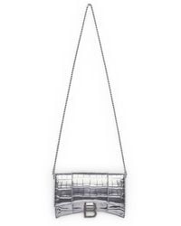 Balenciaga - Hourglass Chain Wallet - Lyst