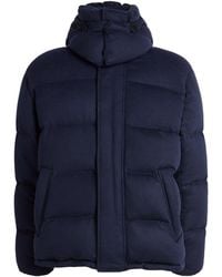 Alan Scott - Cashmere-Blend Quilted Down Coat - Lyst