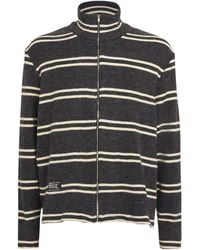 Song For The Mute - Funnel-Neck Zip-Up Cardigan - Lyst